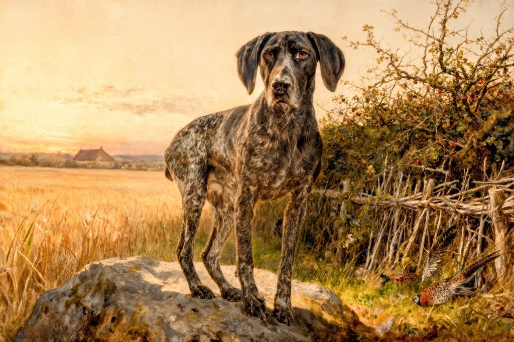 Art-tography mixed-media pet portrait by Breen Studio